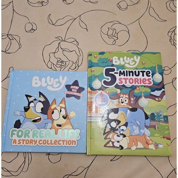 Bluey 5-Minute Stories: 6 Stories in 1 Book? Hooray! Meet The Characters Bundle - Picture 1 of 3